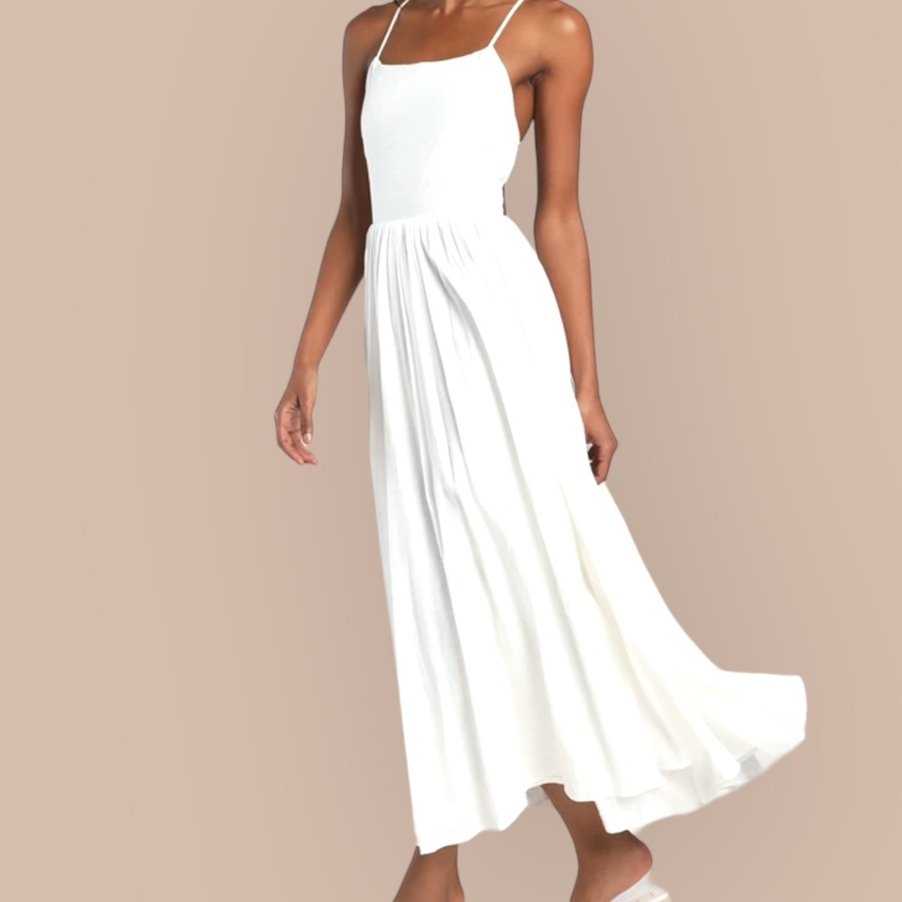 Lulu’s size large NWT Run away with me maxi dress